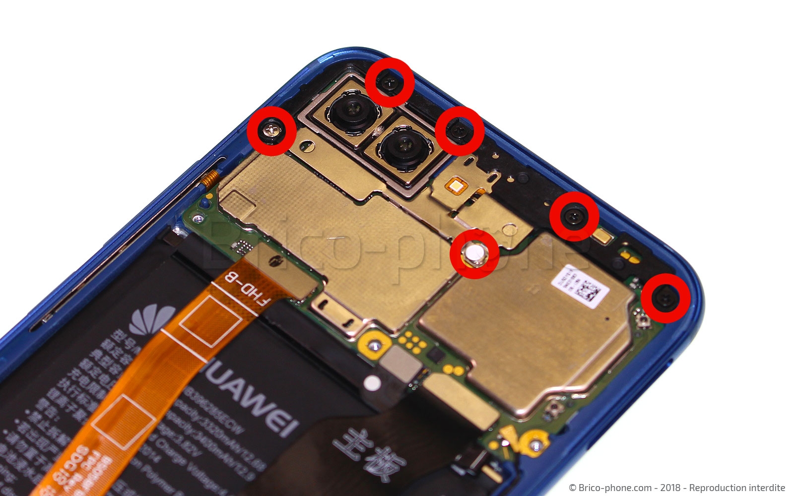 Changement de caméra avant sur Honor 10 photo 1