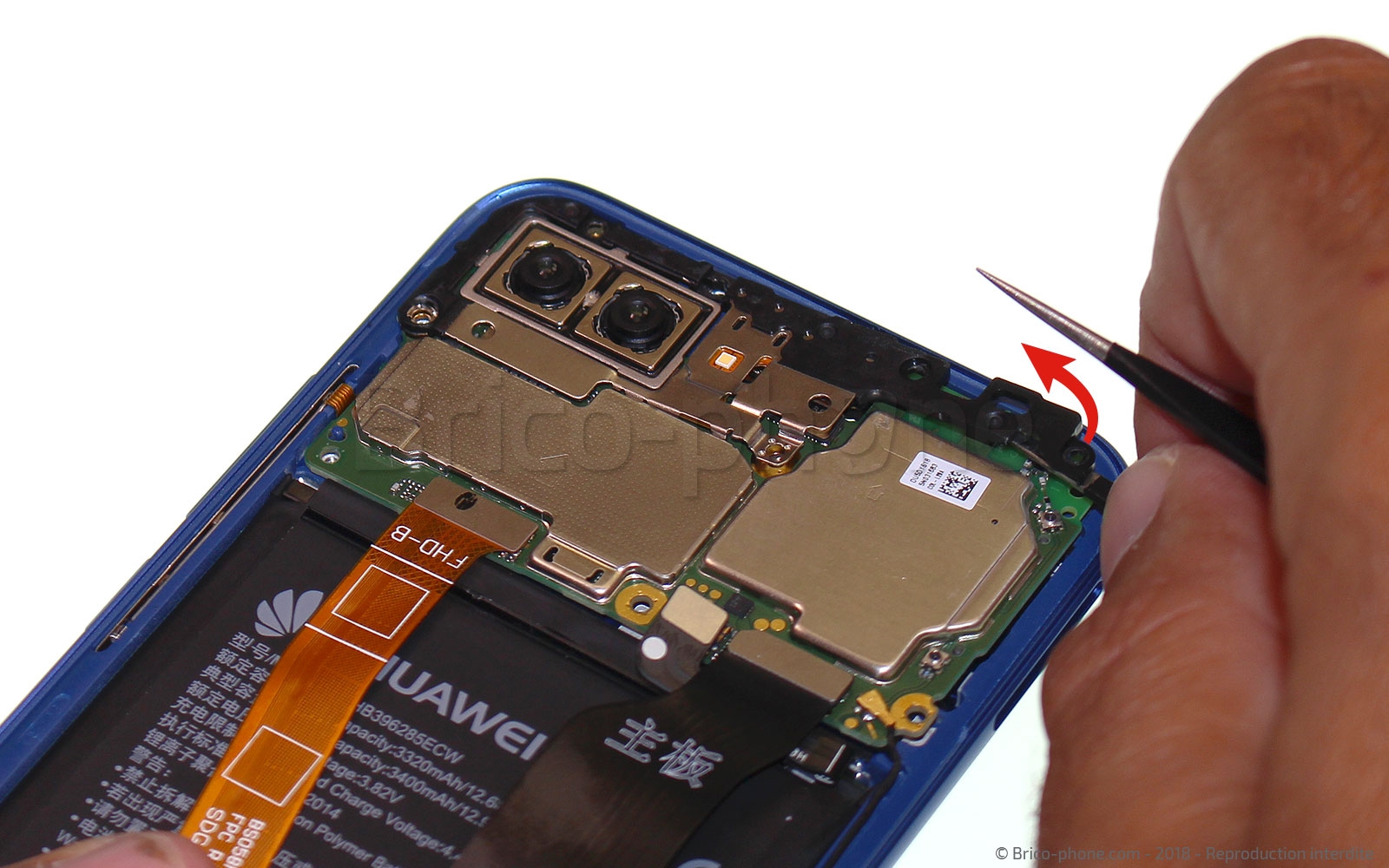 Changement de caméra avant sur Honor 10 photo 2