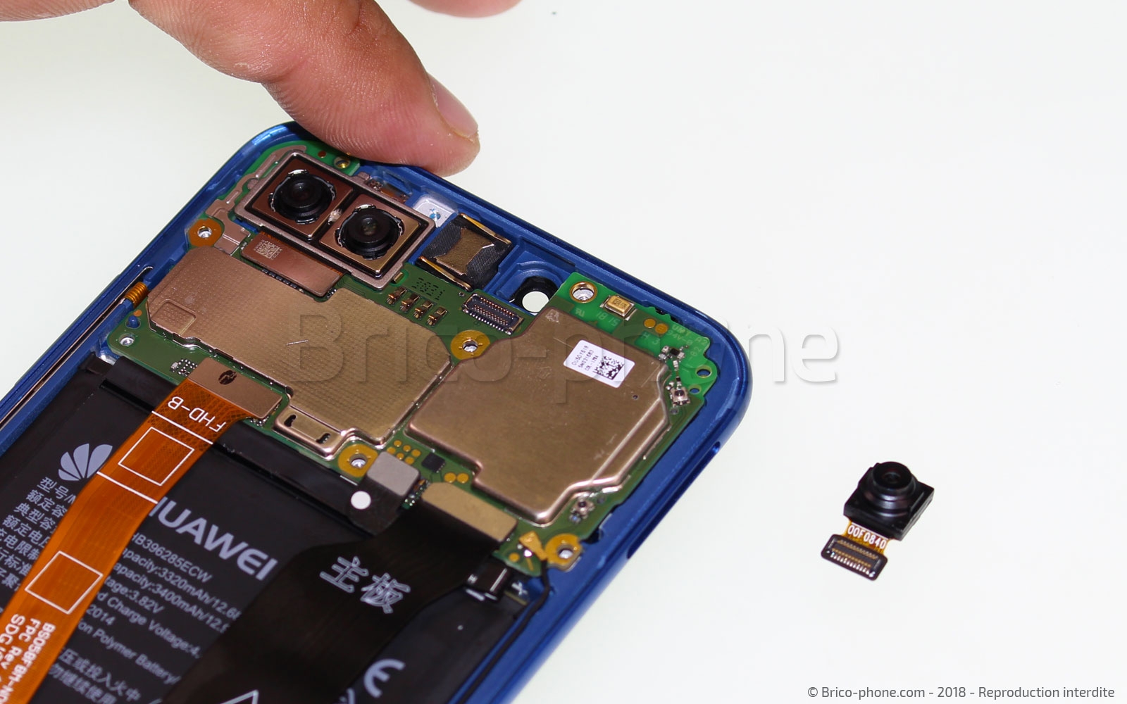 Changement de caméra avant sur Honor 10 photo 3