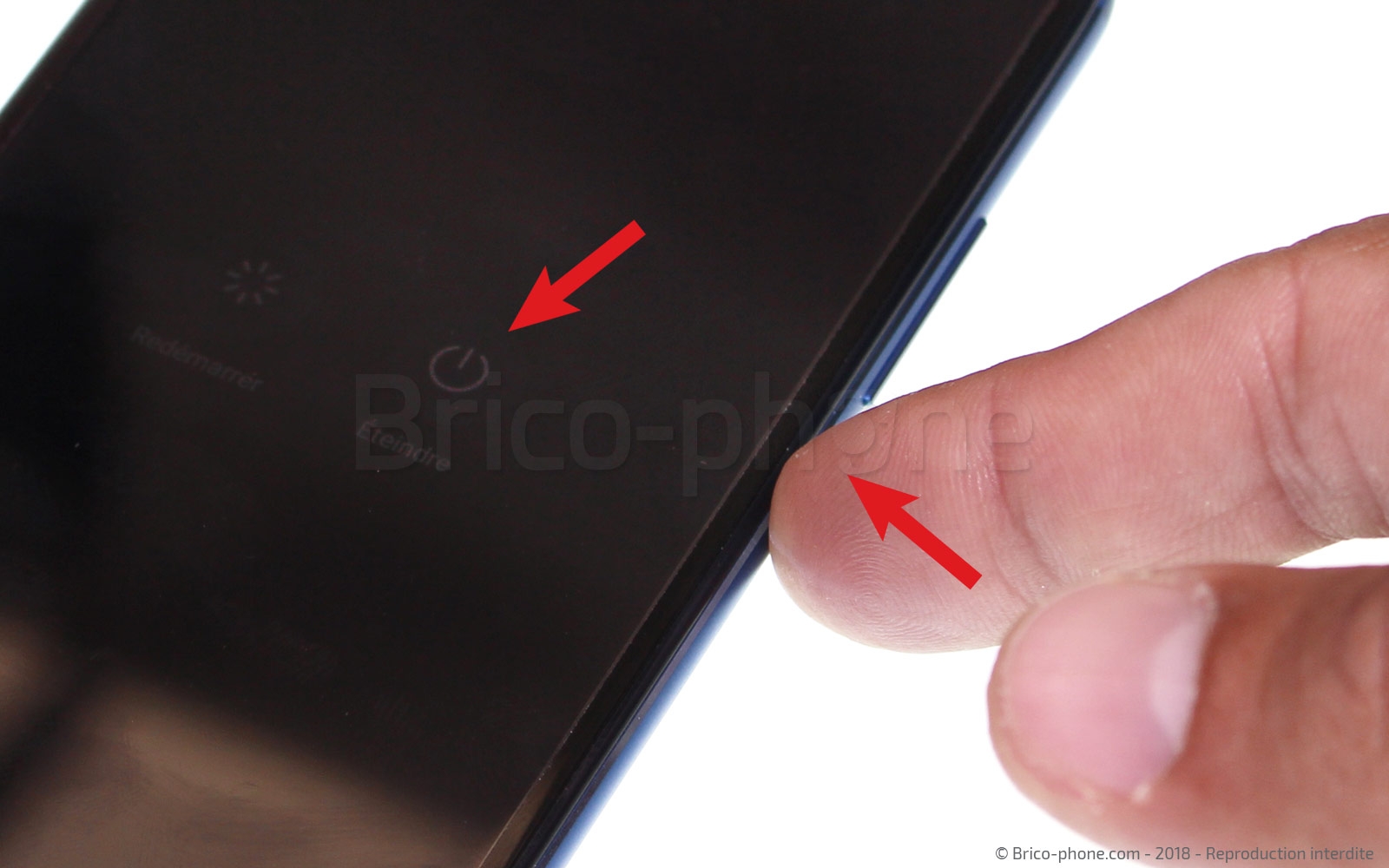 Changement de caméra avant sur Honor 10 photo 1