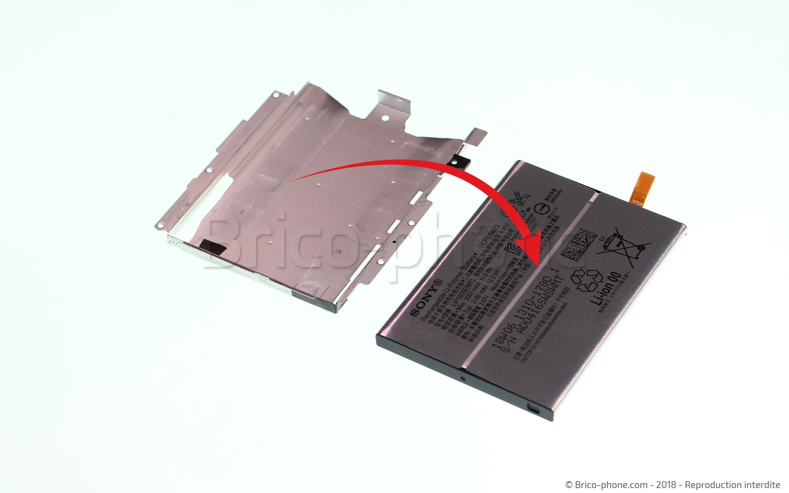 Changement de bloc haut-parleur externe sur Xperia XZ2 photo 4