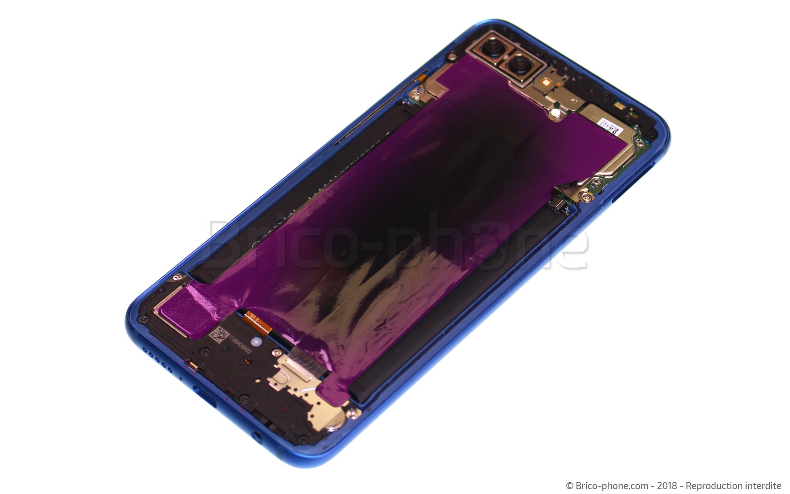 Changement de bloc écran avec batterie sur Honor 10 photo 1