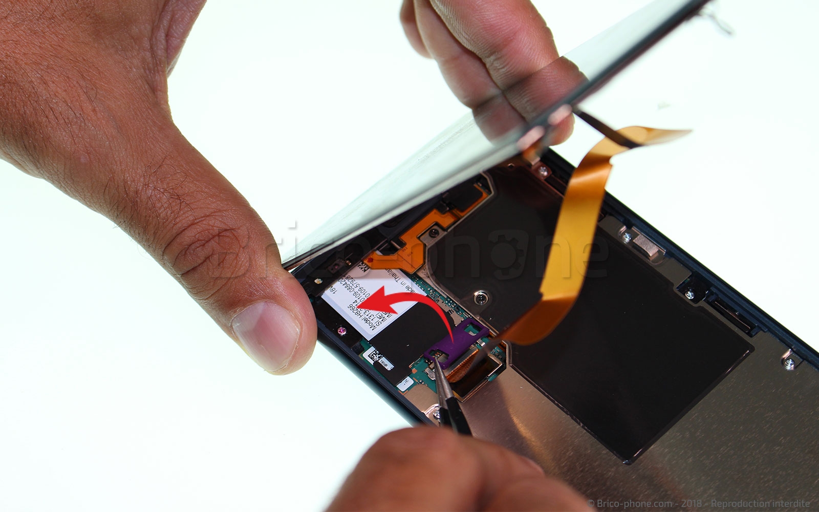 Changement de caméra avant sur Xperia XZ2 photo 1