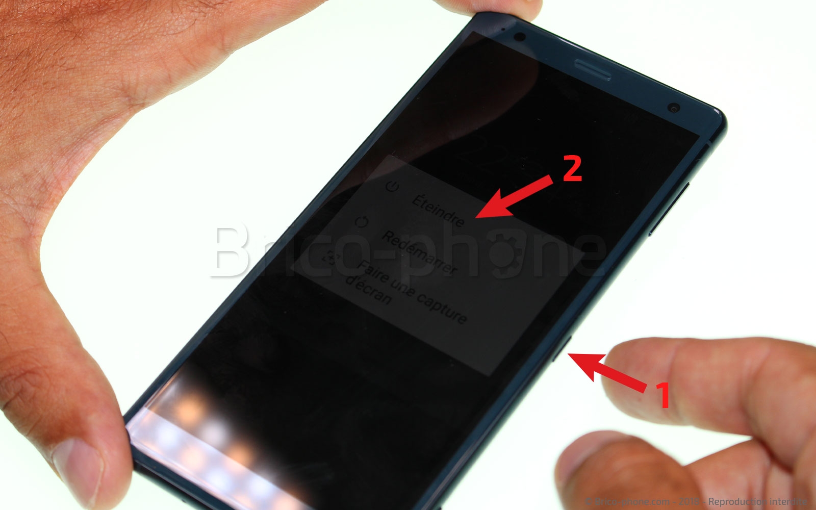 Changement de connecteur de charge sur Xperia XZ2 photo 1