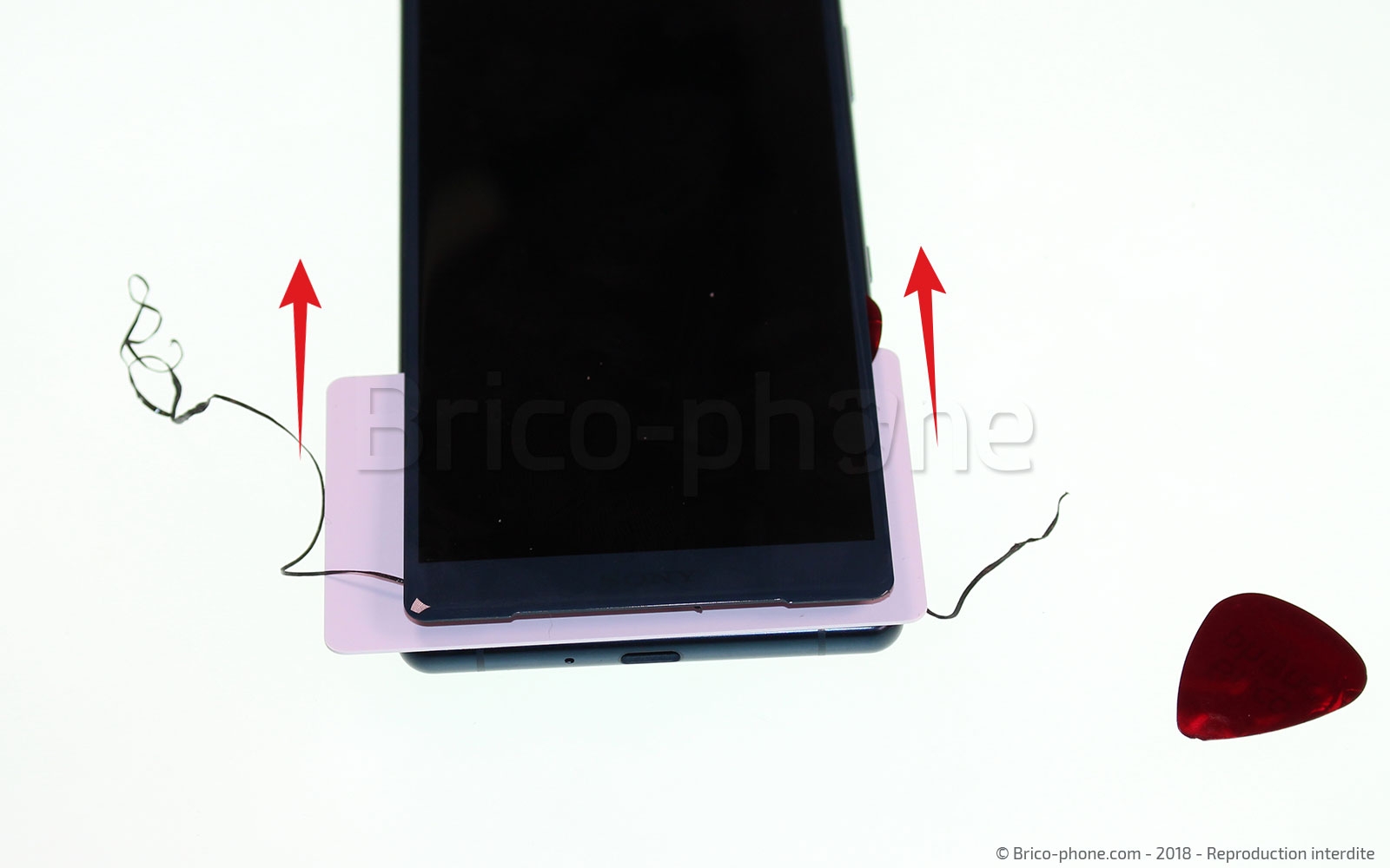 Changement de connecteur de charge sur Xperia XZ2 photo 2