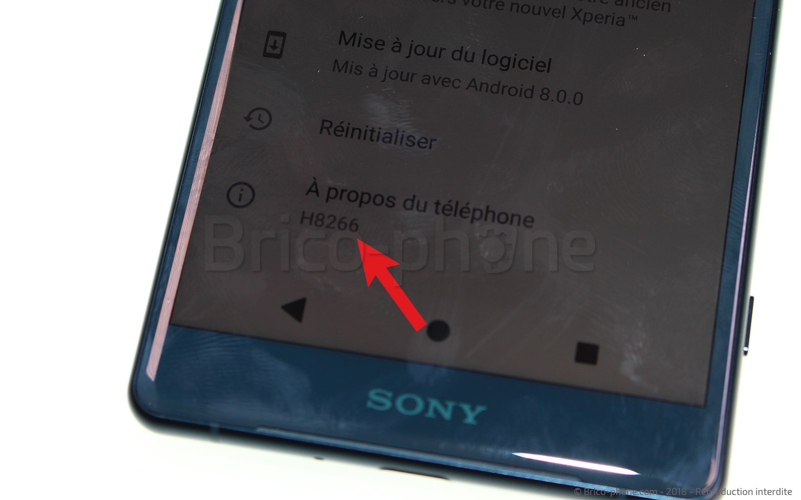 Changement de batterie sur Xperia XZ2 photo 2