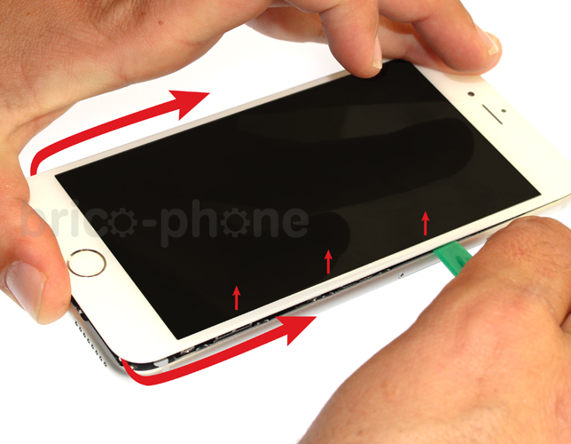 Changement d'écran (vitre+LCD) sans éléments prémontés sur iPhone 6 Plus photo 1