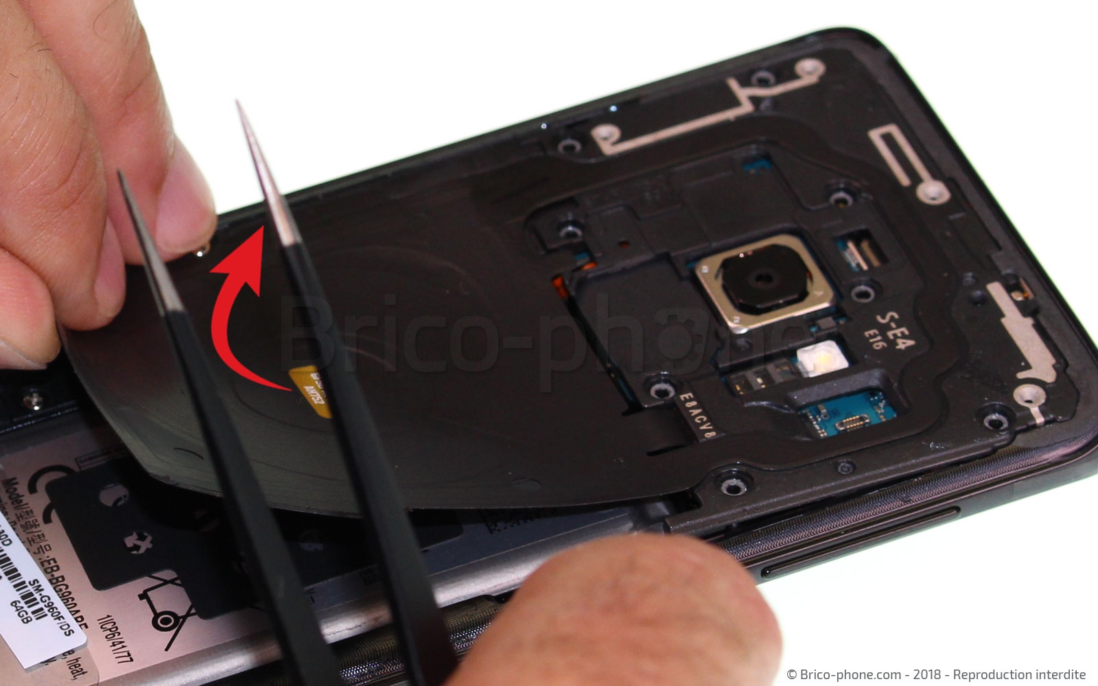 Démontage complet sur Galaxy S9 photo 2