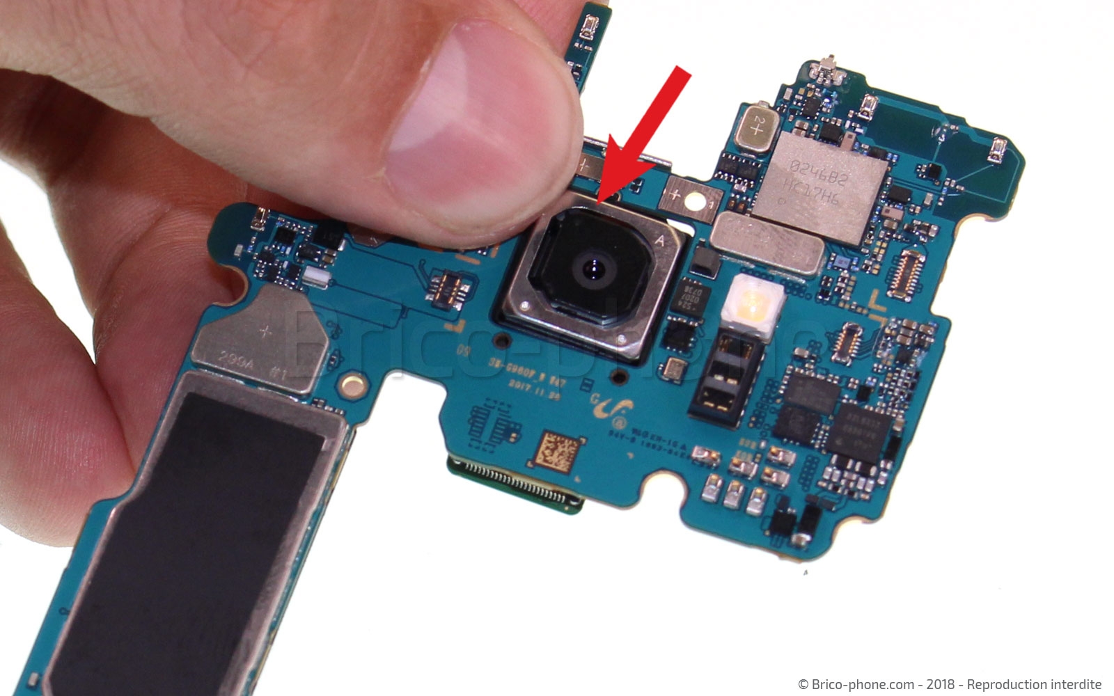 Démontage complet sur Galaxy S9 photo 3