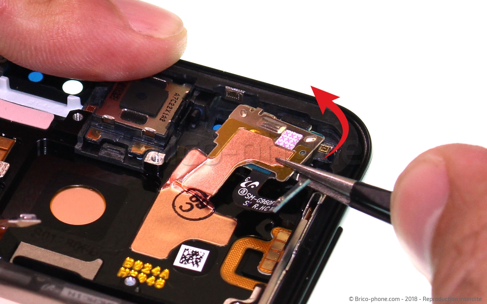 Démontage complet sur Galaxy S9 photo 2