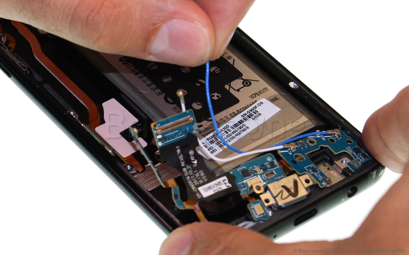 Démontage complet sur Galaxy S9 photo 2