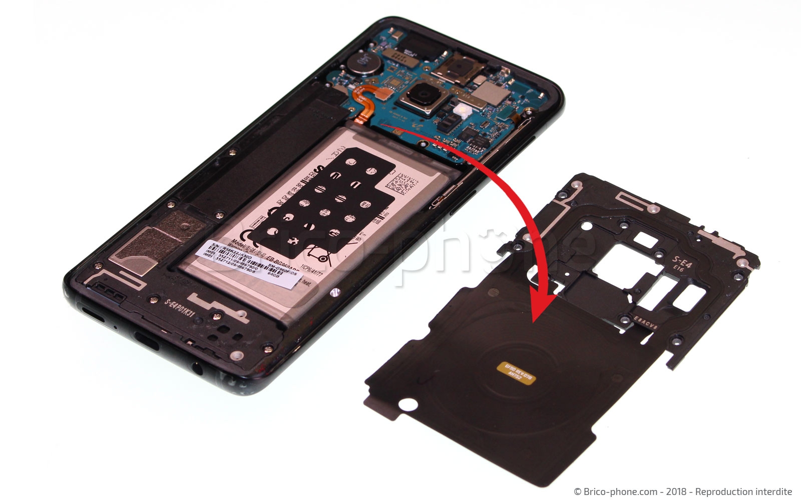 Changement du connecteur de charge sur Galaxy S9 photo 4