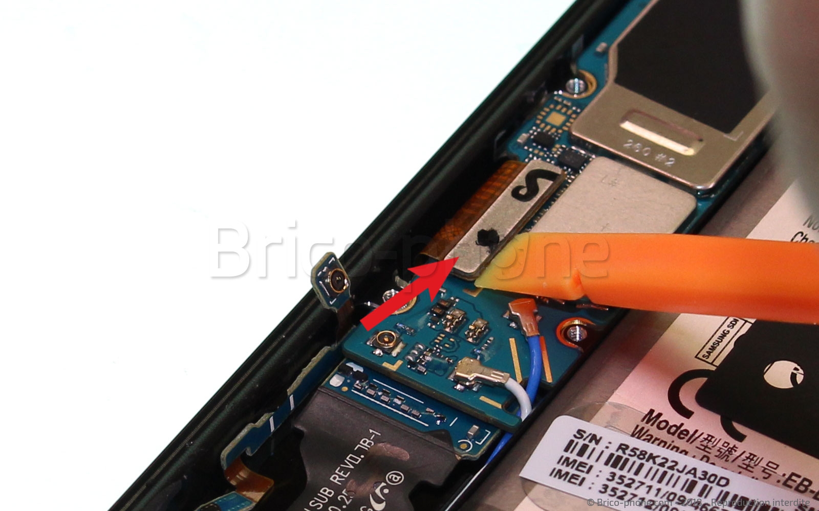 Changement du connecteur de charge sur Galaxy S9 photo 2