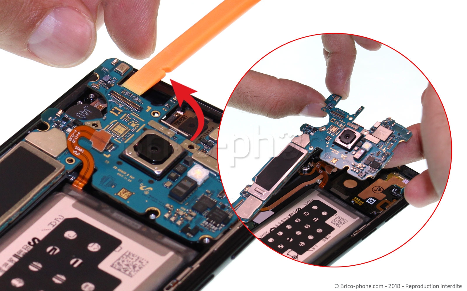 Changement du connecteur de charge sur Galaxy S9 photo 2