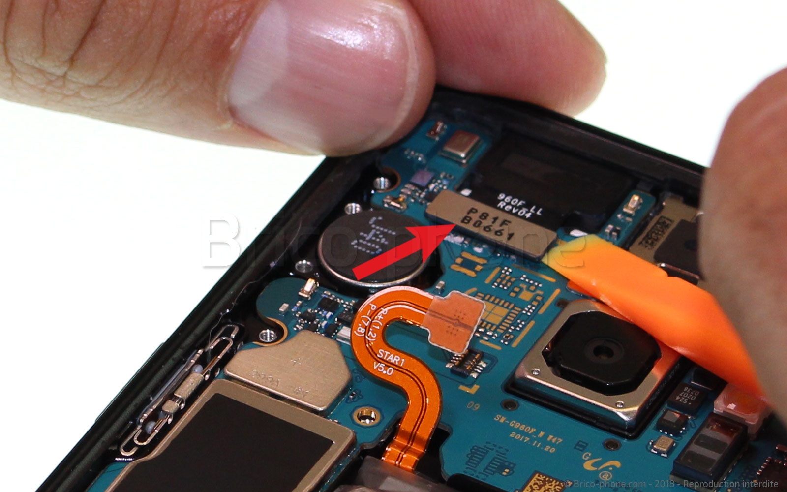 Changement de caméra arrière sur Galaxy S9 photo 1