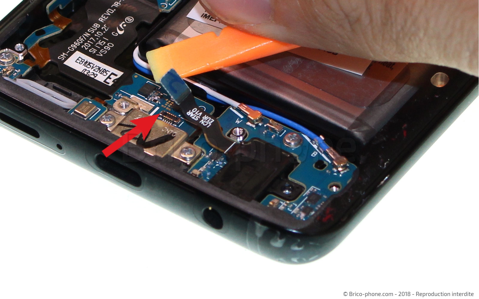 Changement de prise audio Jack sur Galaxy S9 photo 2