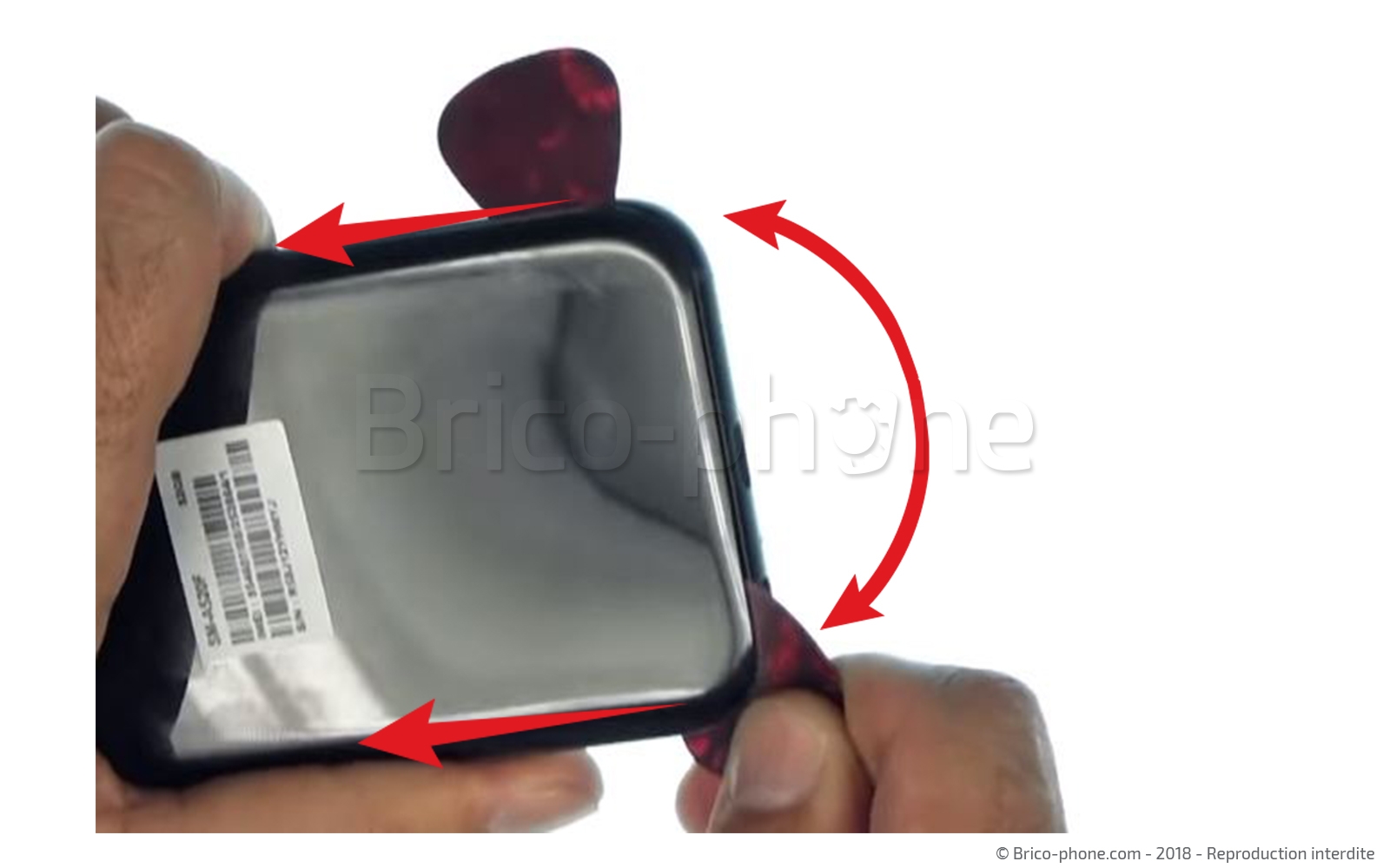 Changement de vitre arrière sur Galaxy A5 2017 photo 1