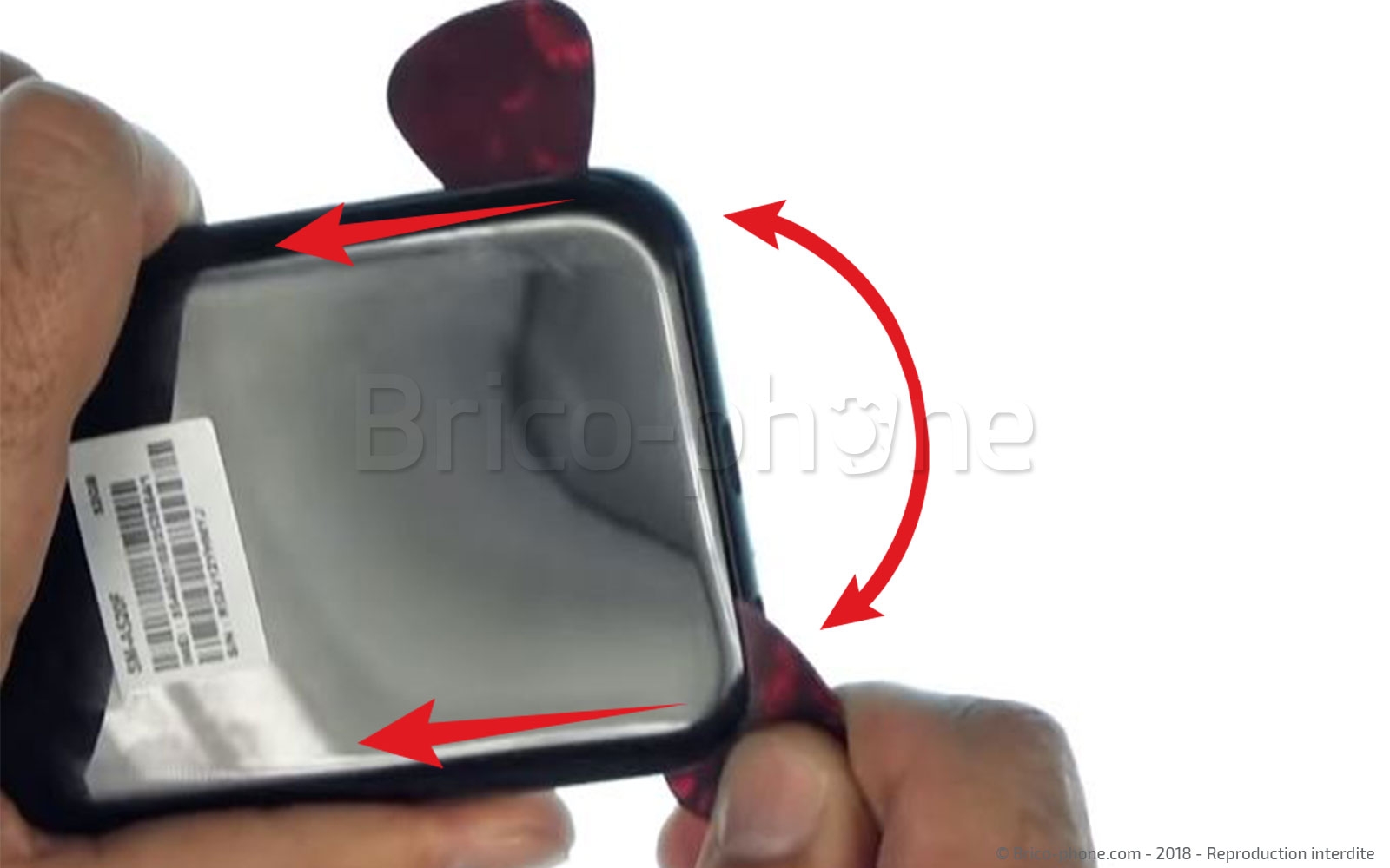 Changement d'écran (vitre+AMOLED) sur Galaxy A5 2017 photo 1