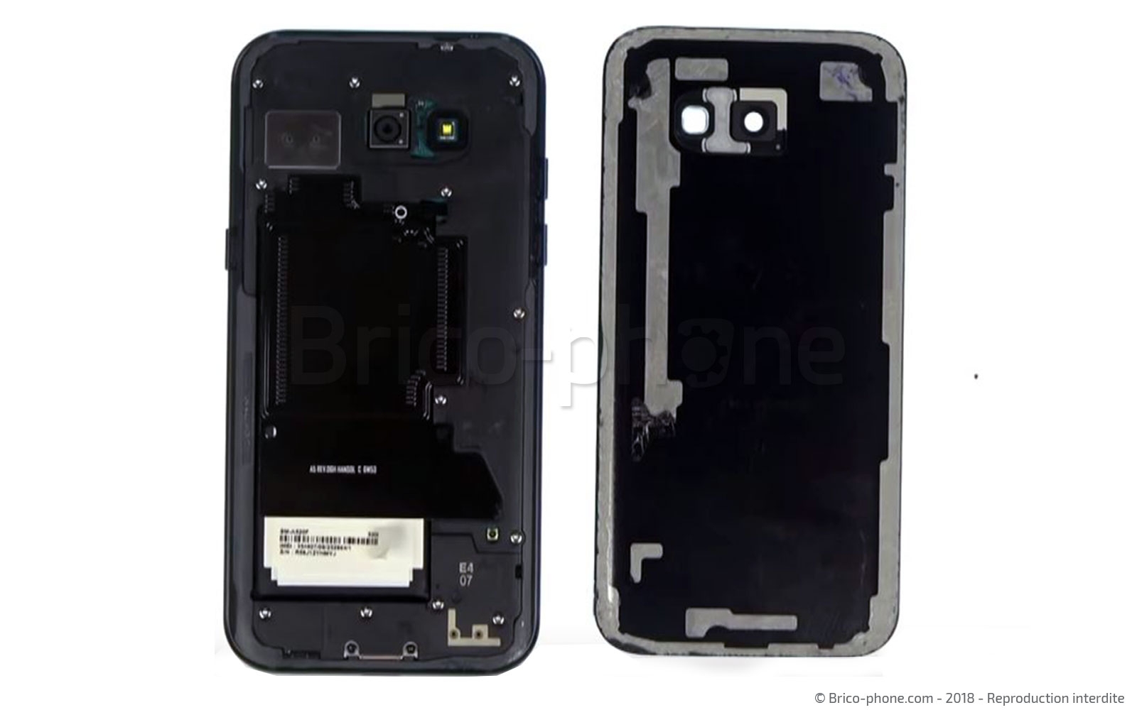 Changement d'écran (vitre+AMOLED) sur Galaxy A5 2017 photo 3