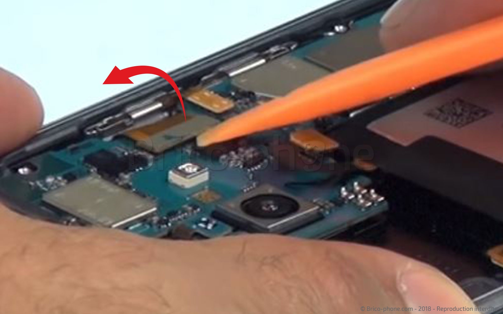 Changement d'écran (vitre+AMOLED) sur Galaxy A5 2017 photo 2