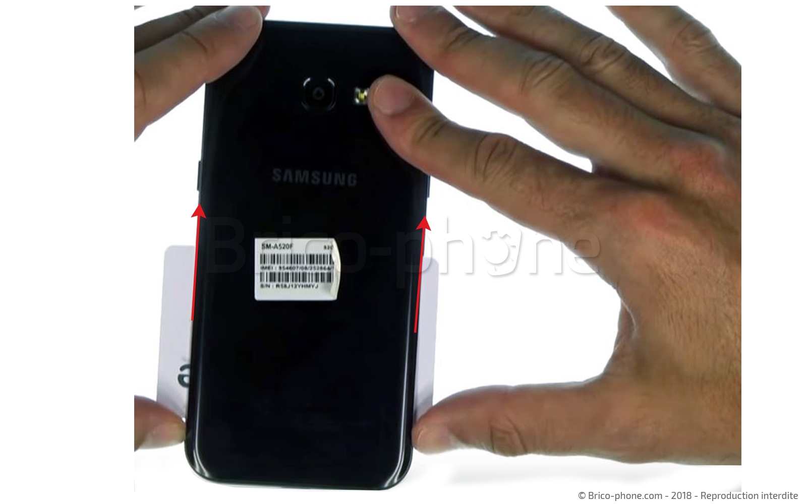 Changement du haut-parleur externe sur Galaxy A5 2017 photo 2