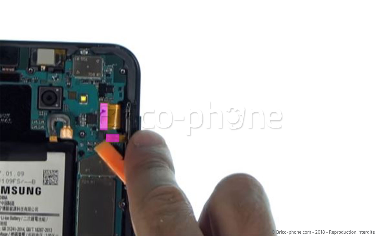 Changement de caméra arrière sur Galaxy A5 2017 photo 2