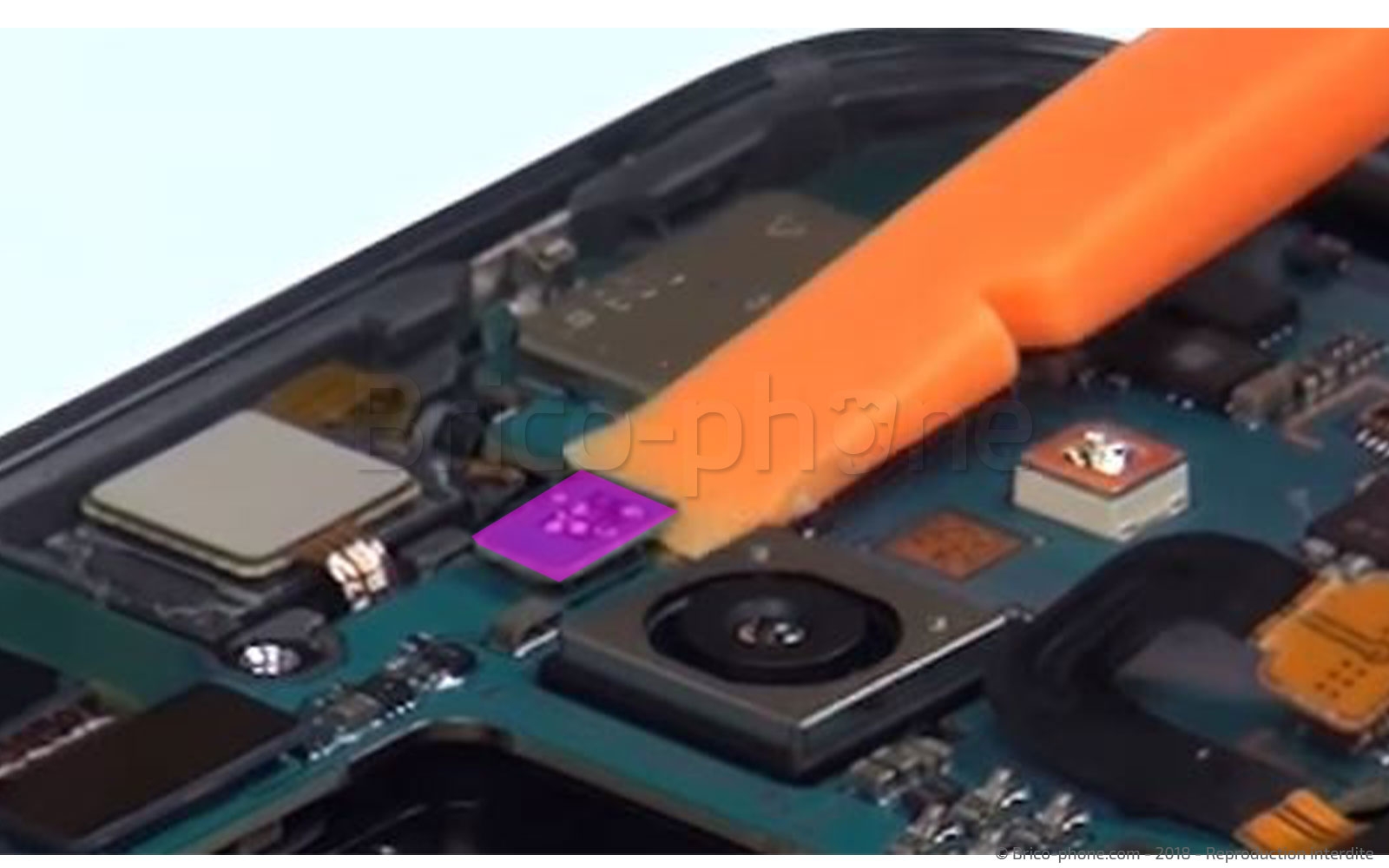 Changement de caméra arrière sur Galaxy A5 2017 photo 3