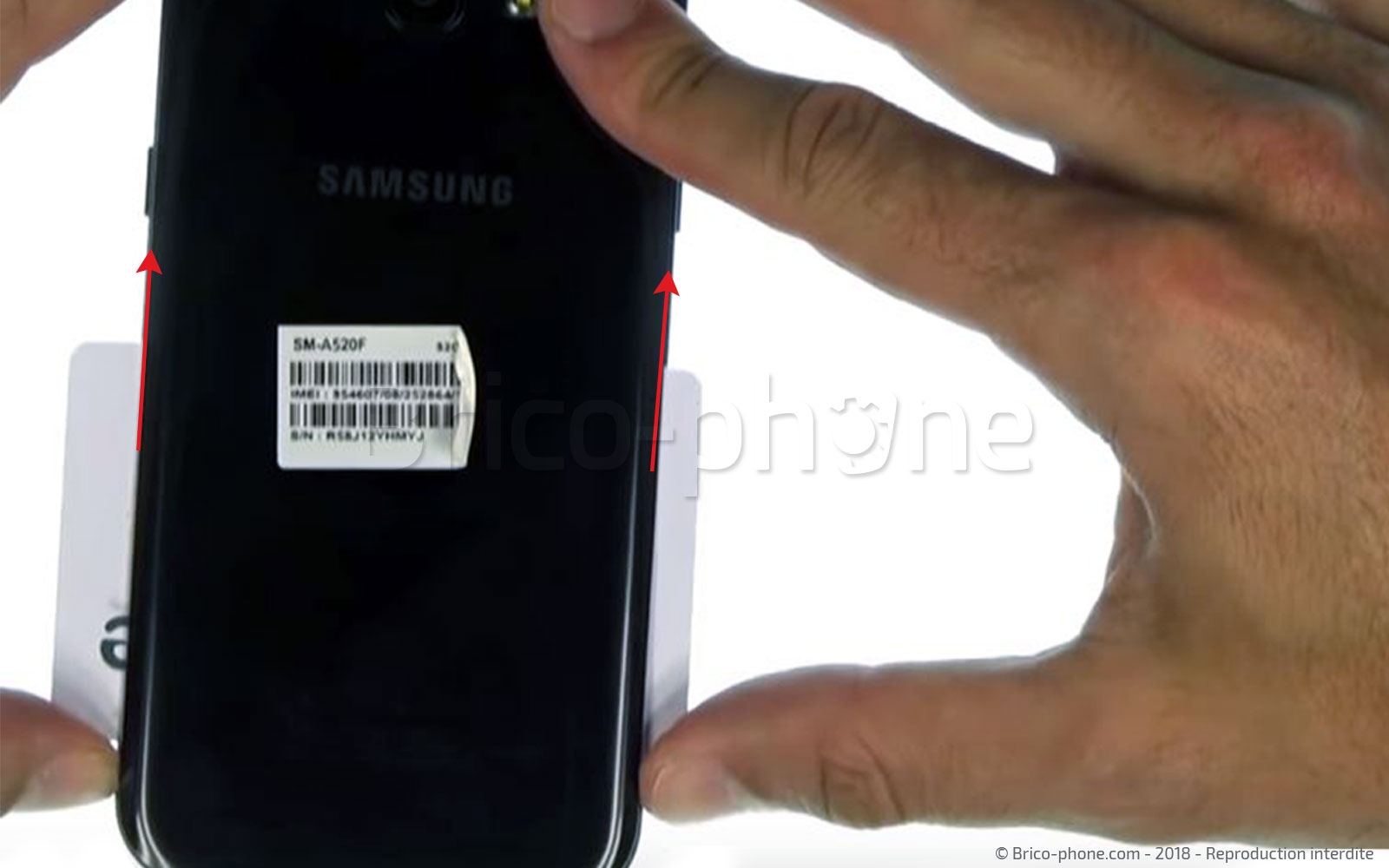 Changement de caméra avant sur Galaxy A5 2017 photo 2