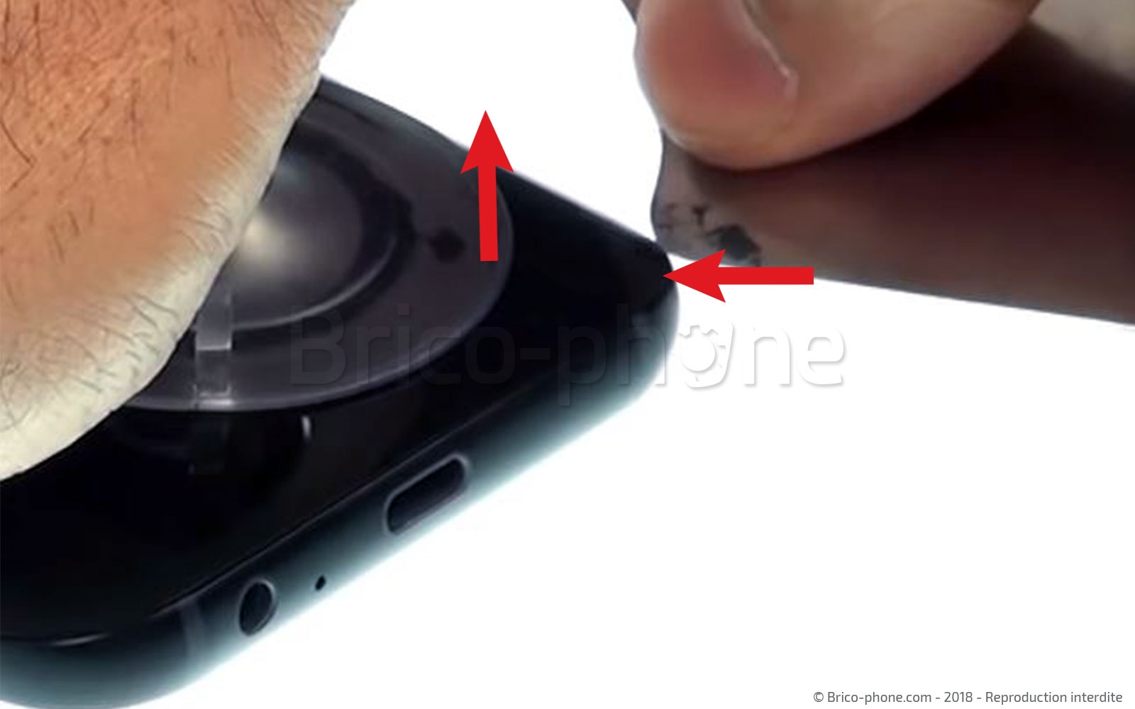 Changement de prise audio jack sur Galaxy A5 2017 photo 1