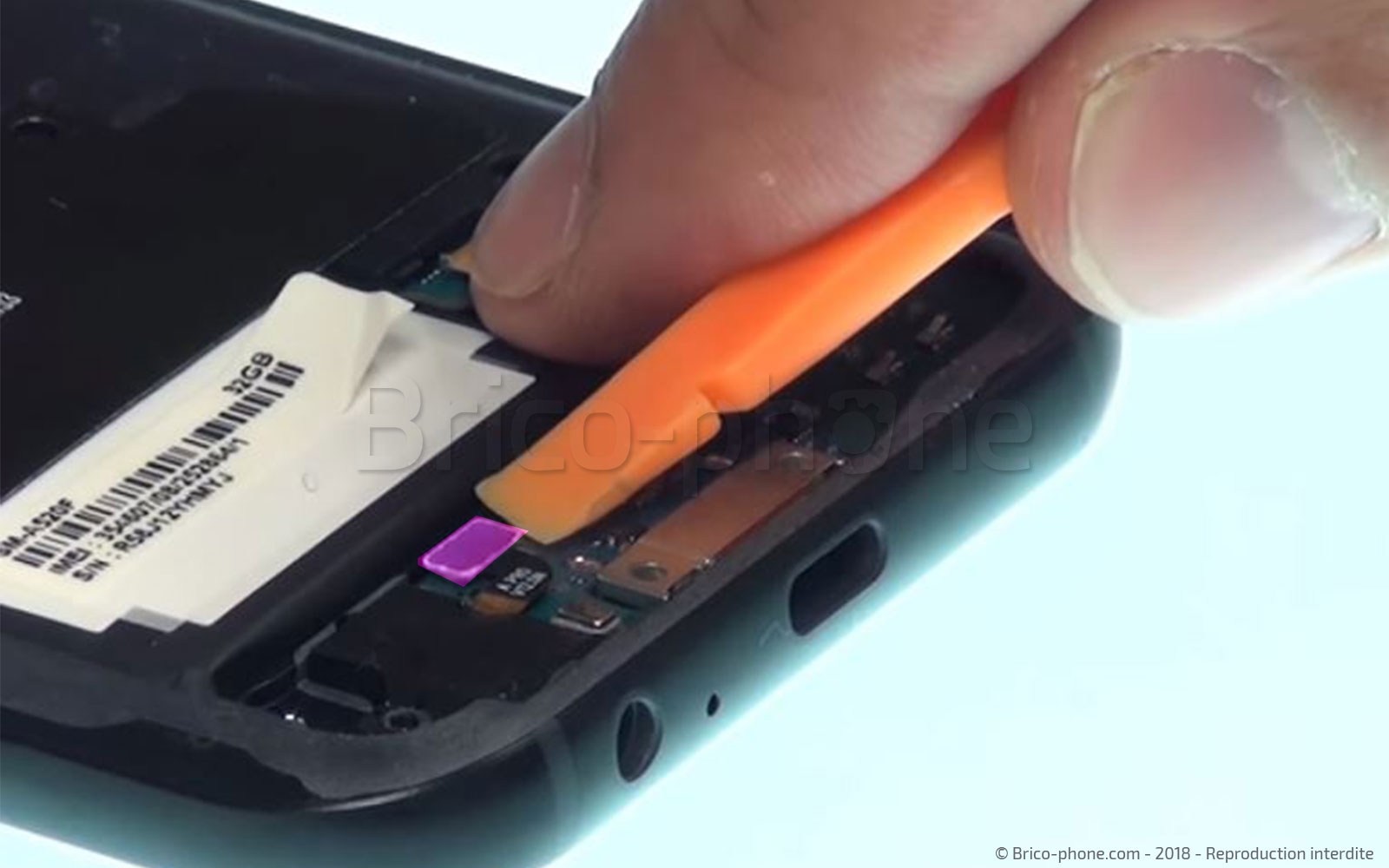 Changement de prise audio jack sur Galaxy A5 2017 photo 2