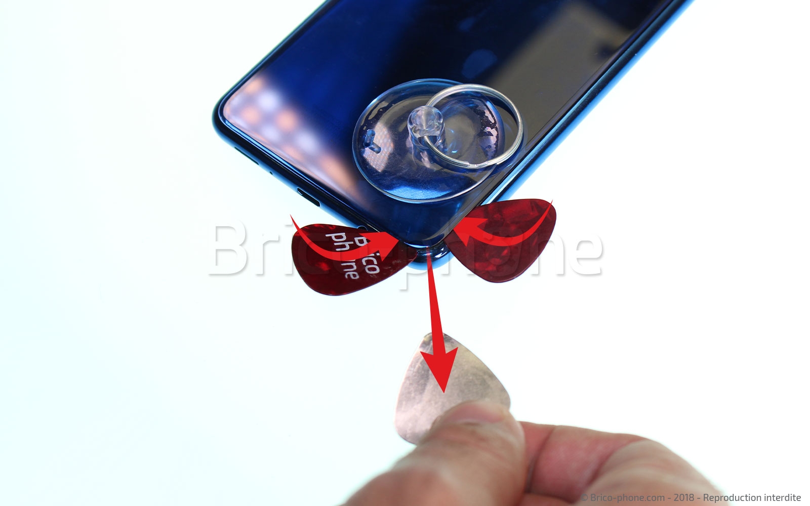 Démontage complet sur Galaxy A7 2018 photo 3