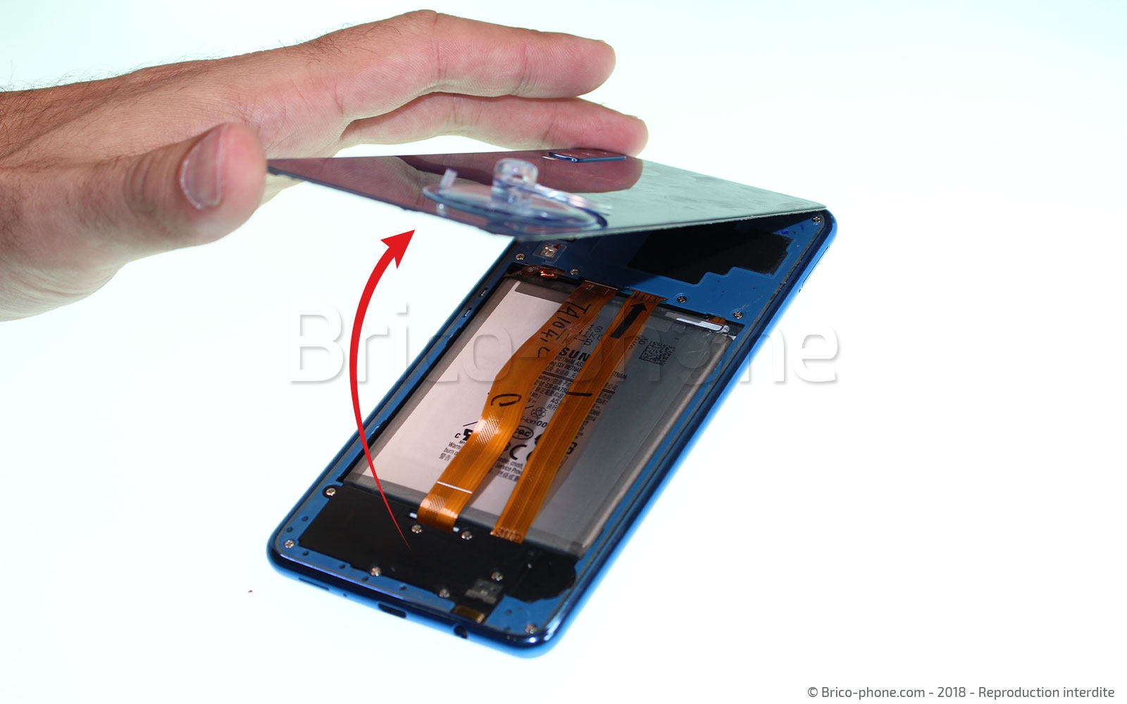 Démontage complet sur Galaxy A7 2018 photo 1