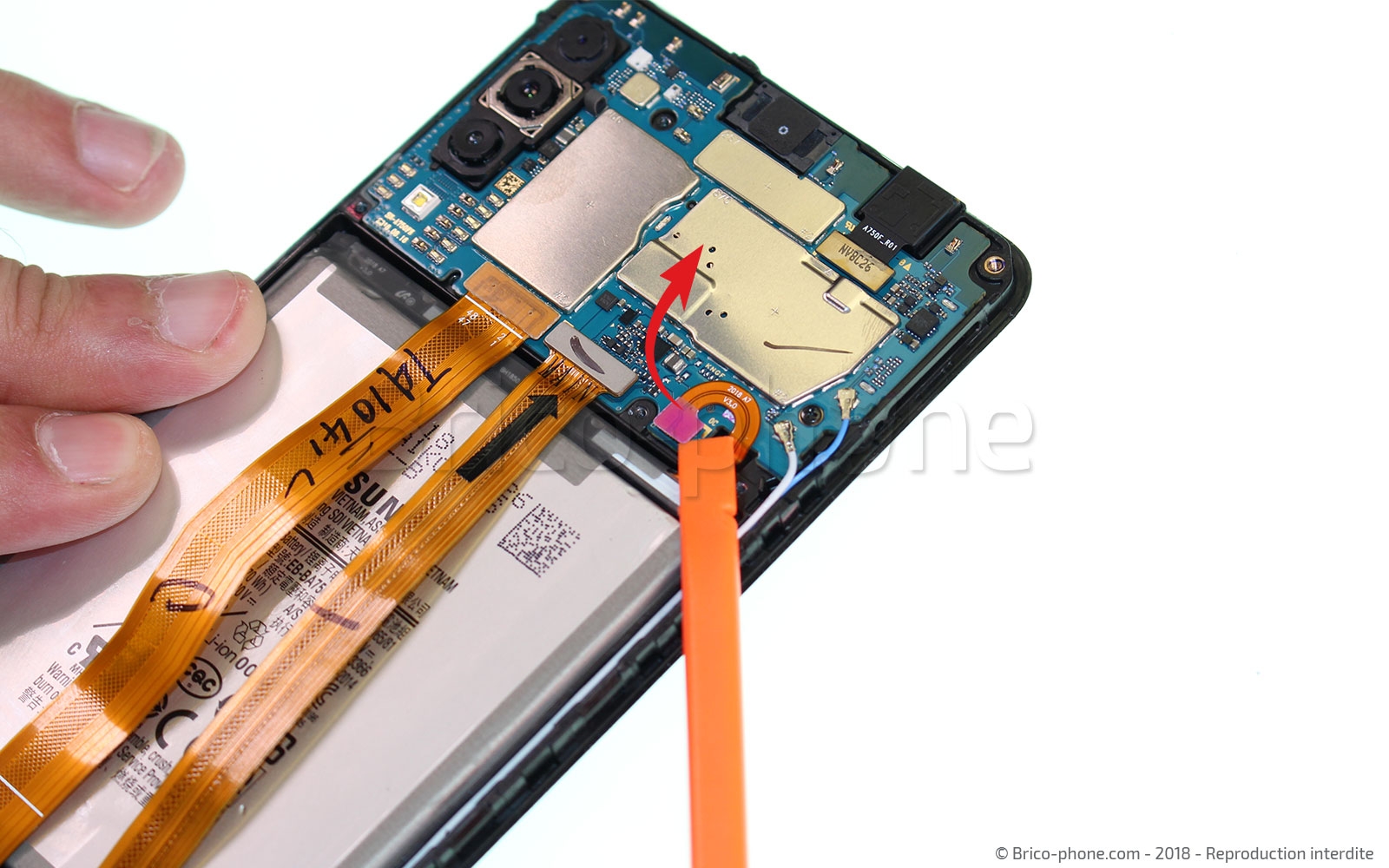 Démontage complet sur Galaxy A7 2018 photo 1