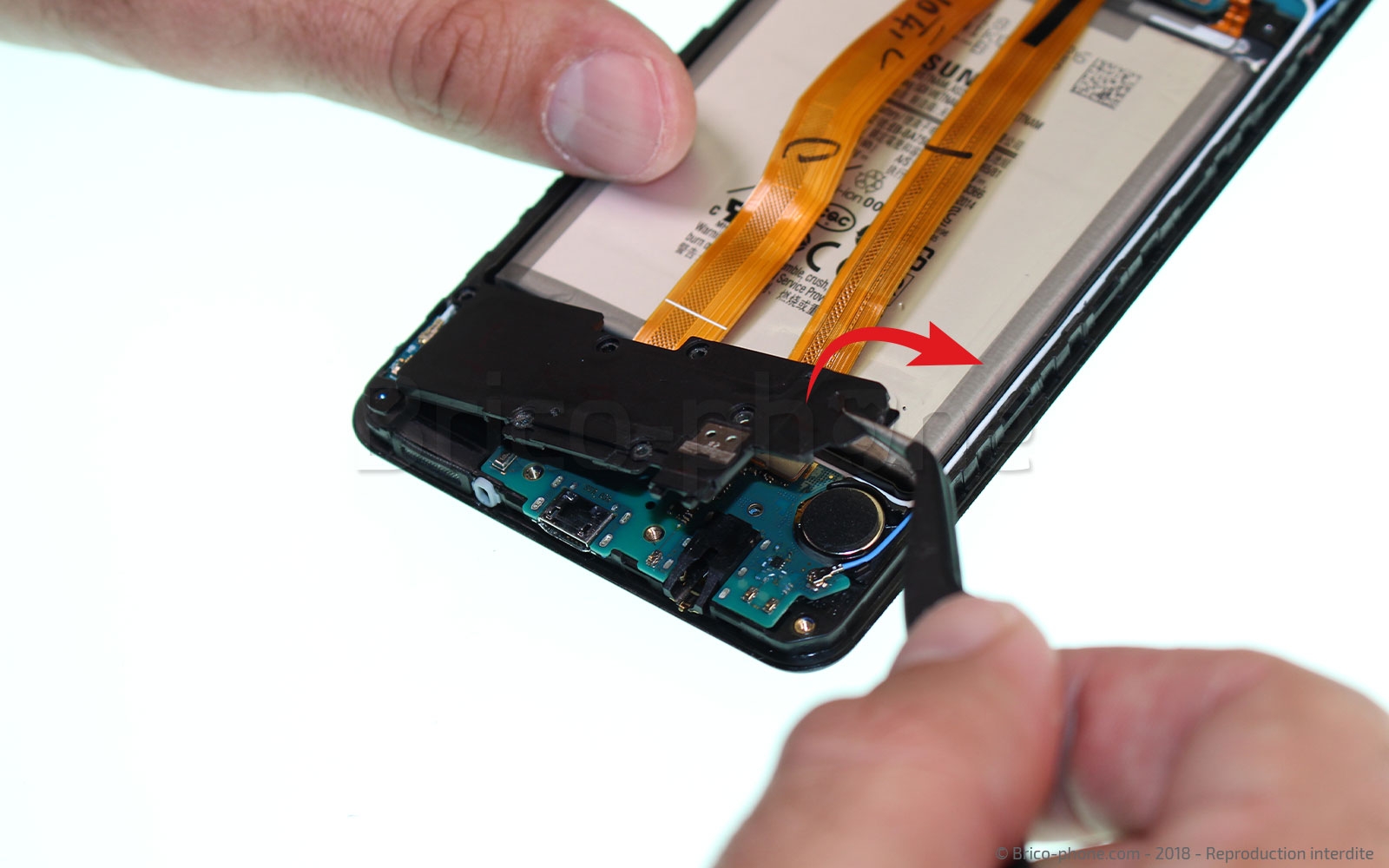 Démontage complet sur Galaxy A7 2018 photo 2