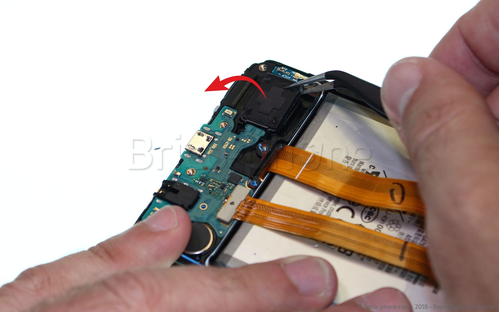 Démontage complet sur Galaxy A7 2018 photo 1