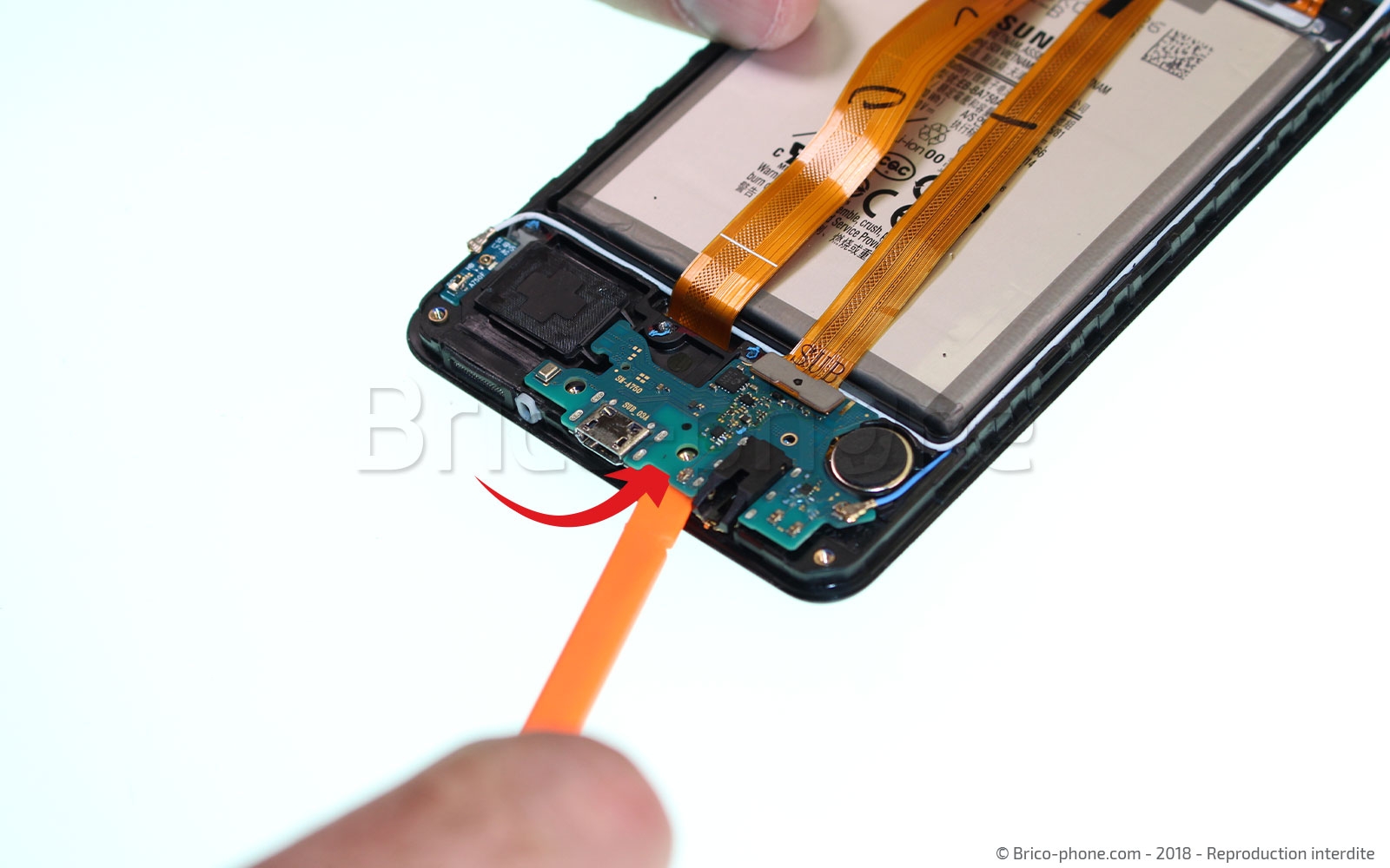 Démontage complet sur Galaxy A7 2018 photo 1