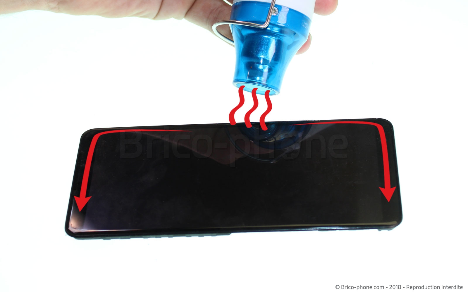 Démontage complet sur Galaxy A7 2018 photo 3