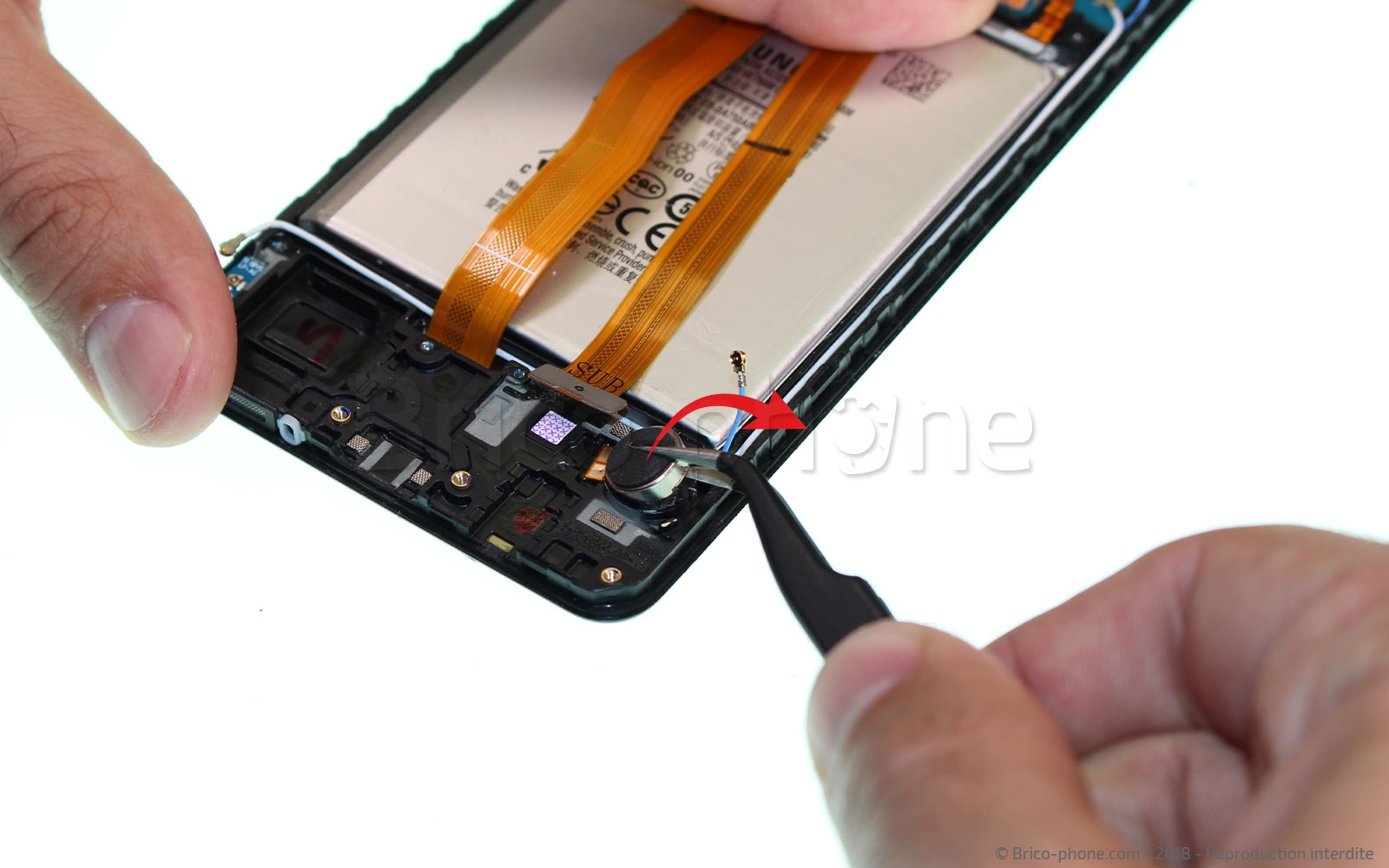 Démontage complet sur Galaxy A7 2018 photo 2