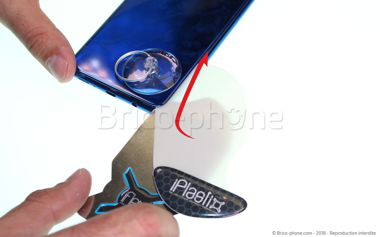 Changement d'écran (vitre + AMOLED)  sur Galaxy A7 2018 photo 2