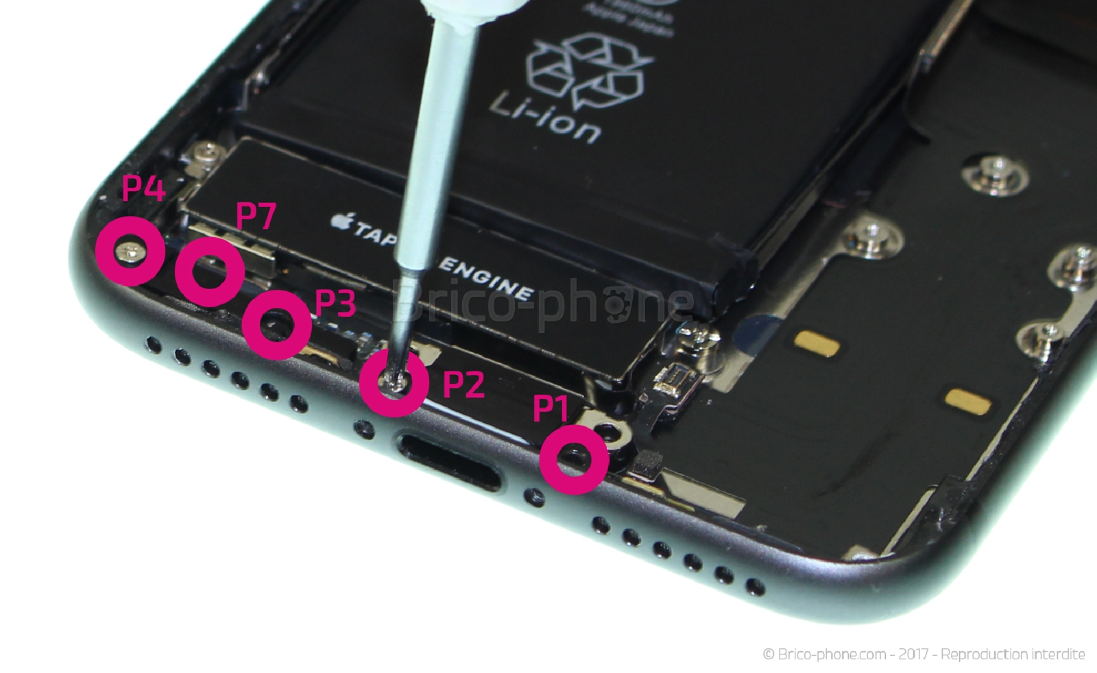 Changement du connecteur de charge sur iPhone 8 photo 2