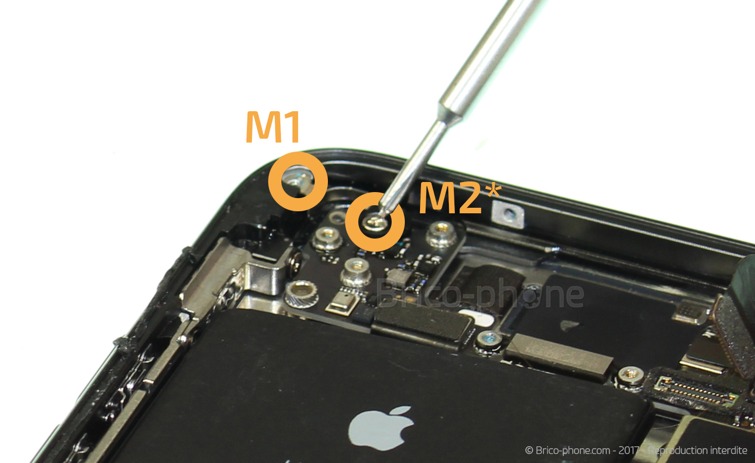 Changement du connecteur de charge sur iPhone 8 photo 1