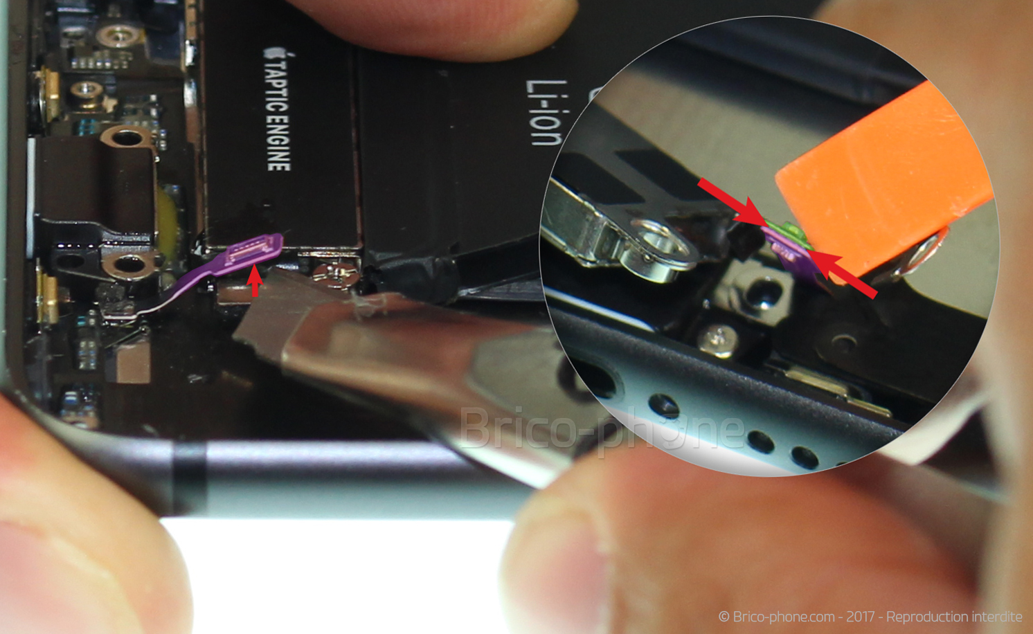 Changement du connecteur de charge sur iPhone 8 photo 1