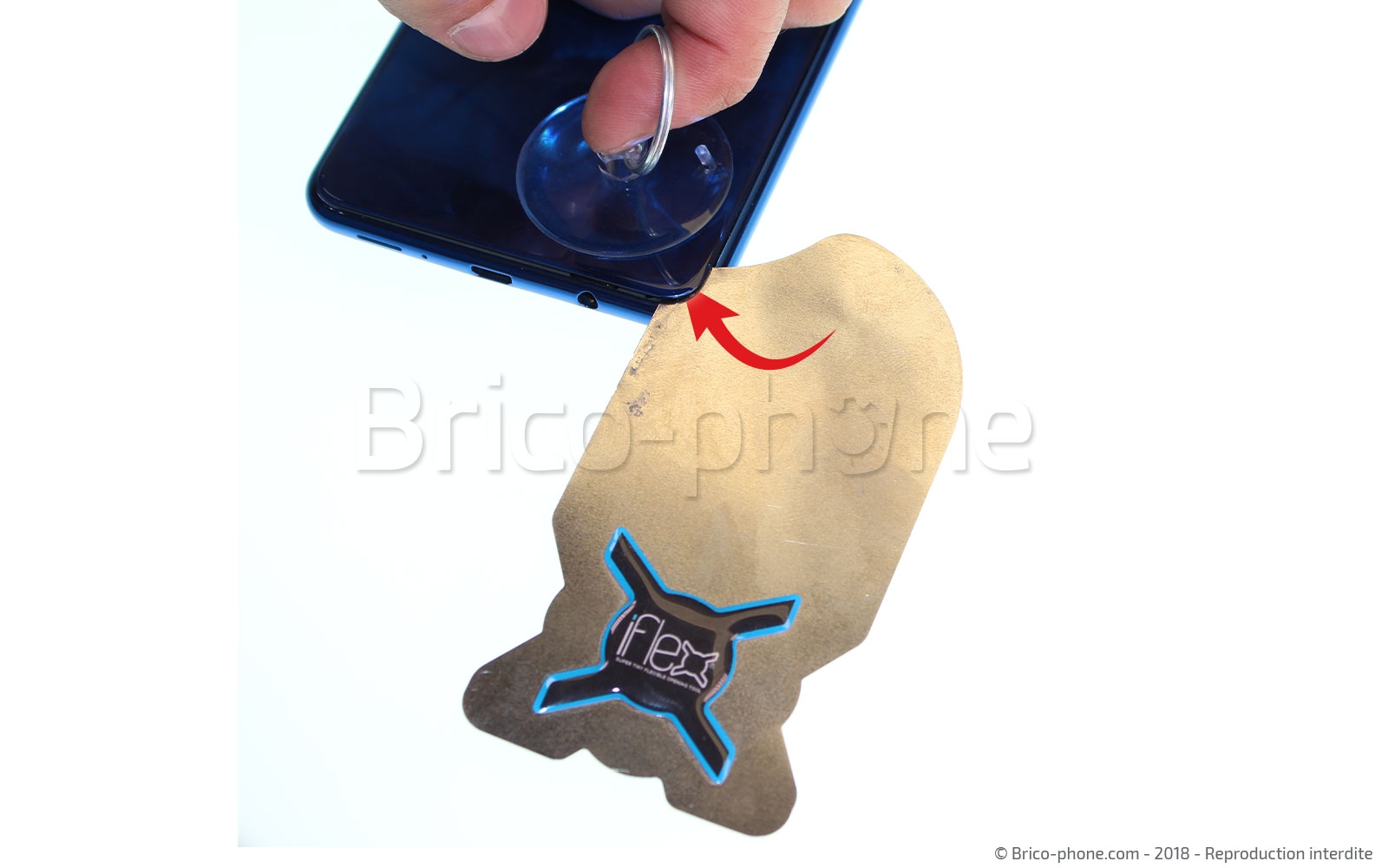 Changement de batterie sur Galaxy A7 2018 photo 1