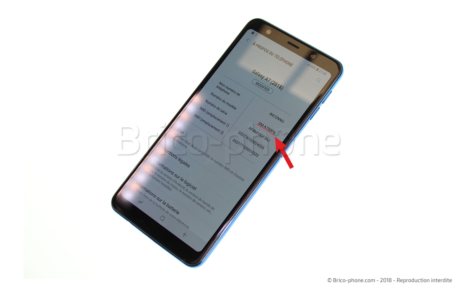 Changement de connecteur de charge sur Galaxy A7 2018 photo 2