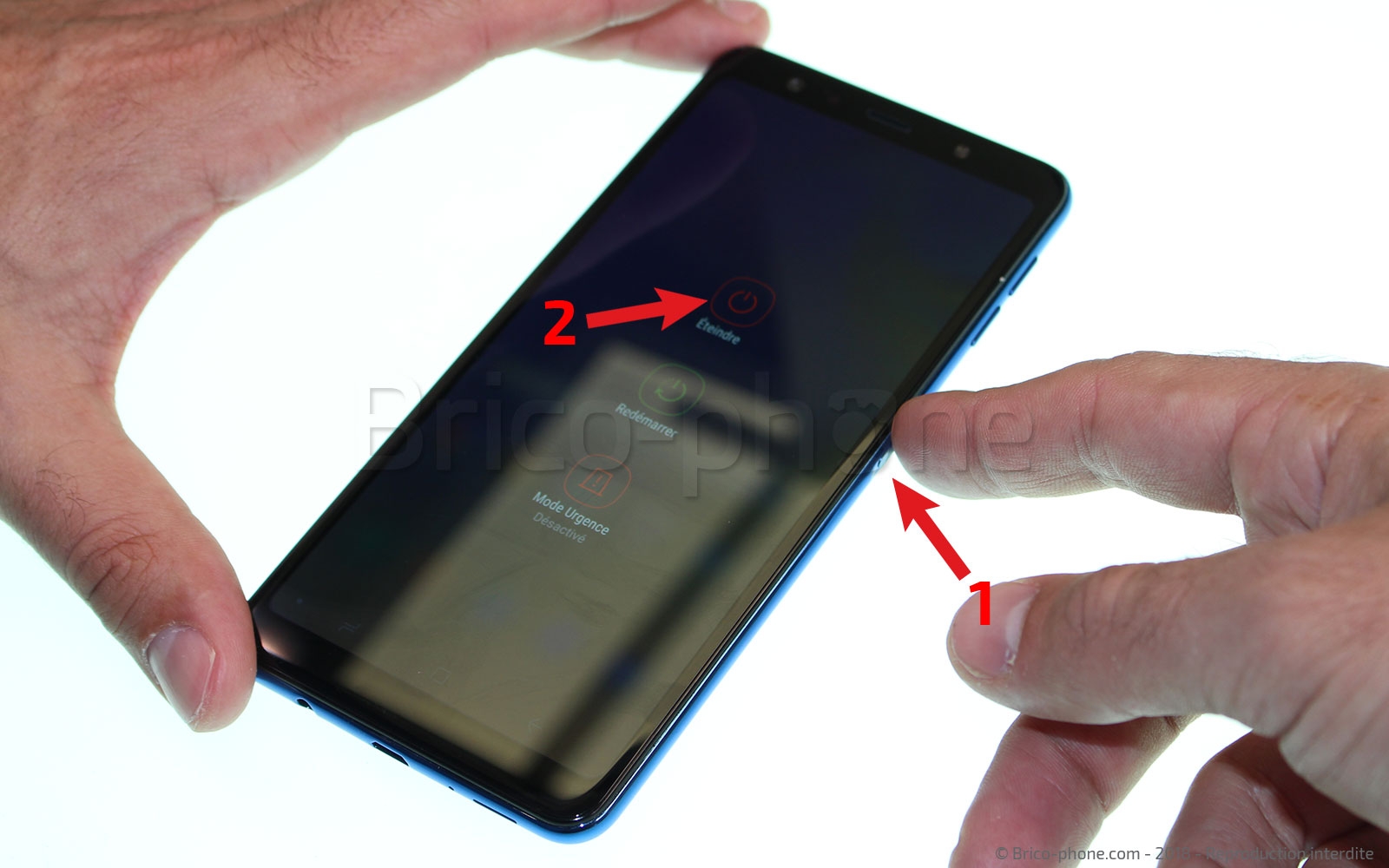 Changement de connecteur de charge sur Galaxy A7 2018 photo 1