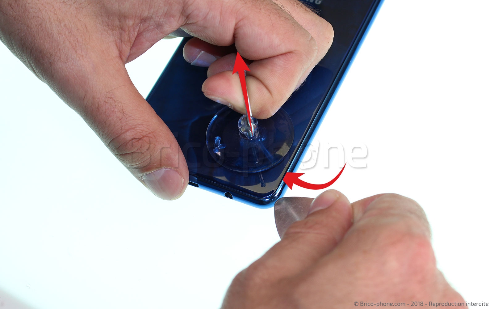 Changement de connecteur de charge sur Galaxy A7 2018 photo 1