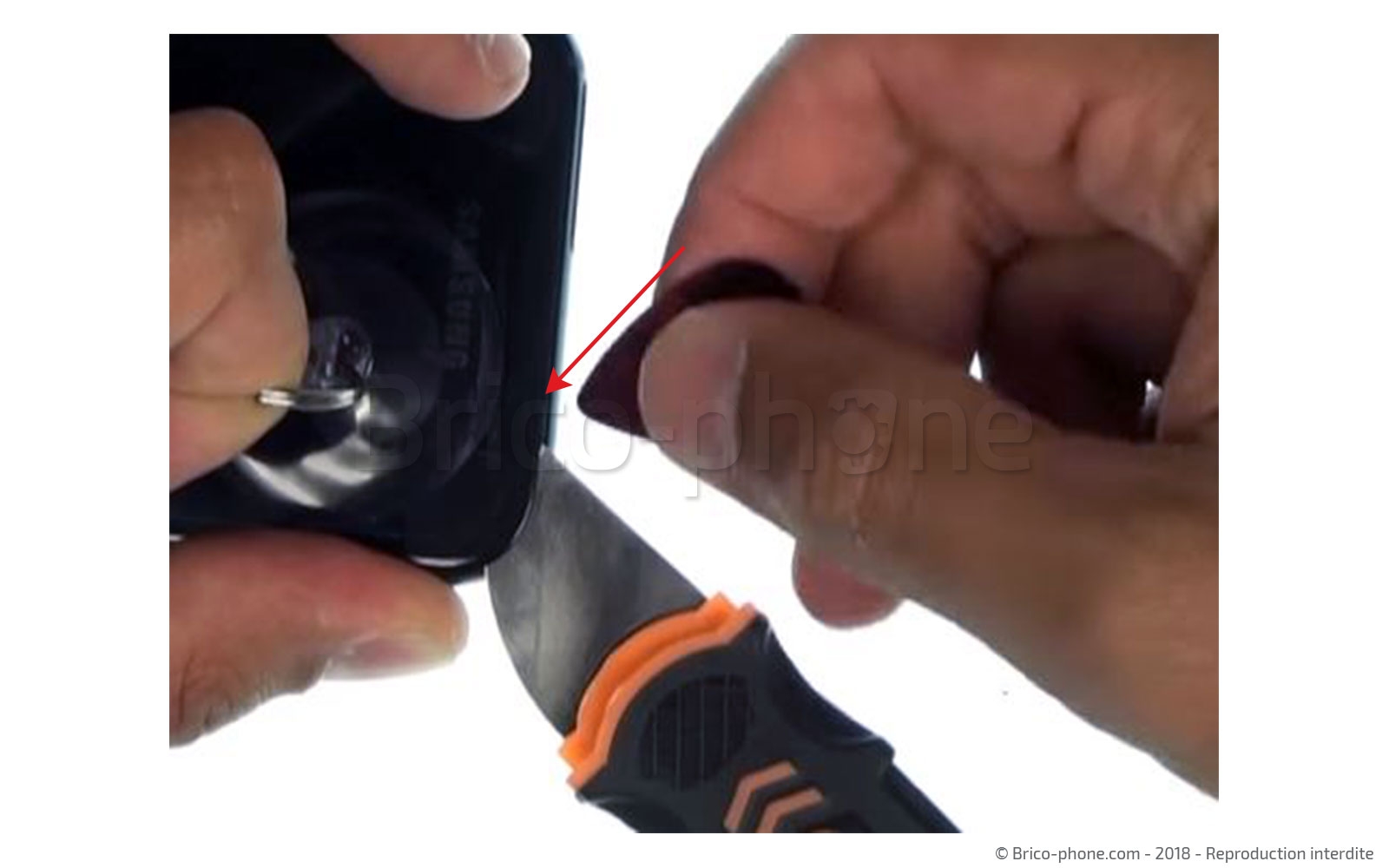 Changement d'écran (vitre+AMOLED) sur Galaxy A3 2017 photo 3