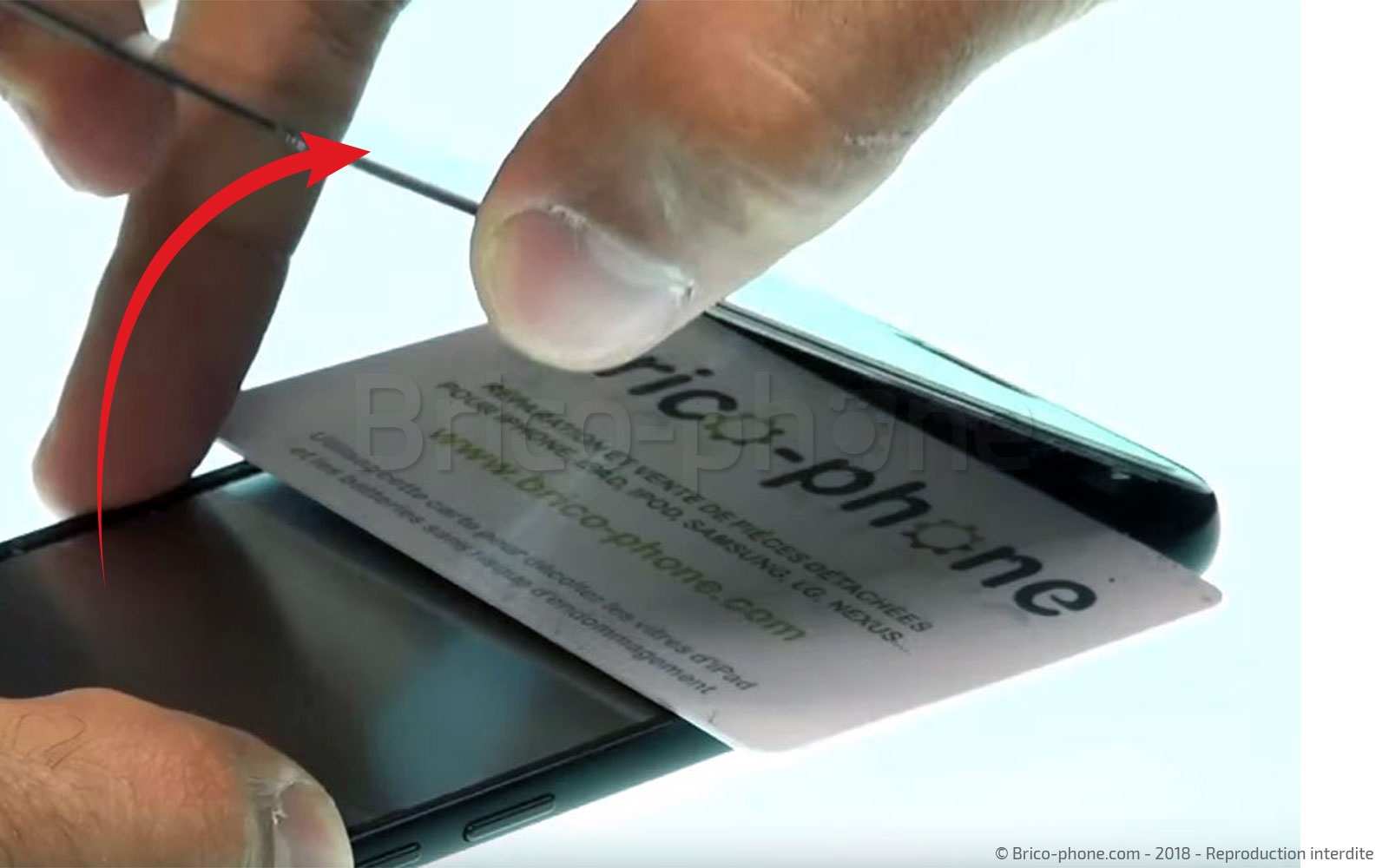 Changement d'écran (vitre+AMOLED) sur Galaxy A3 2017 photo 3