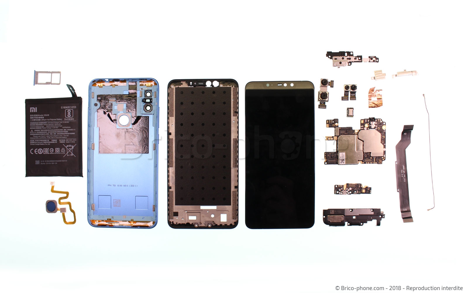 Démontage complet sur Redmi Note 6 Pro photo 1