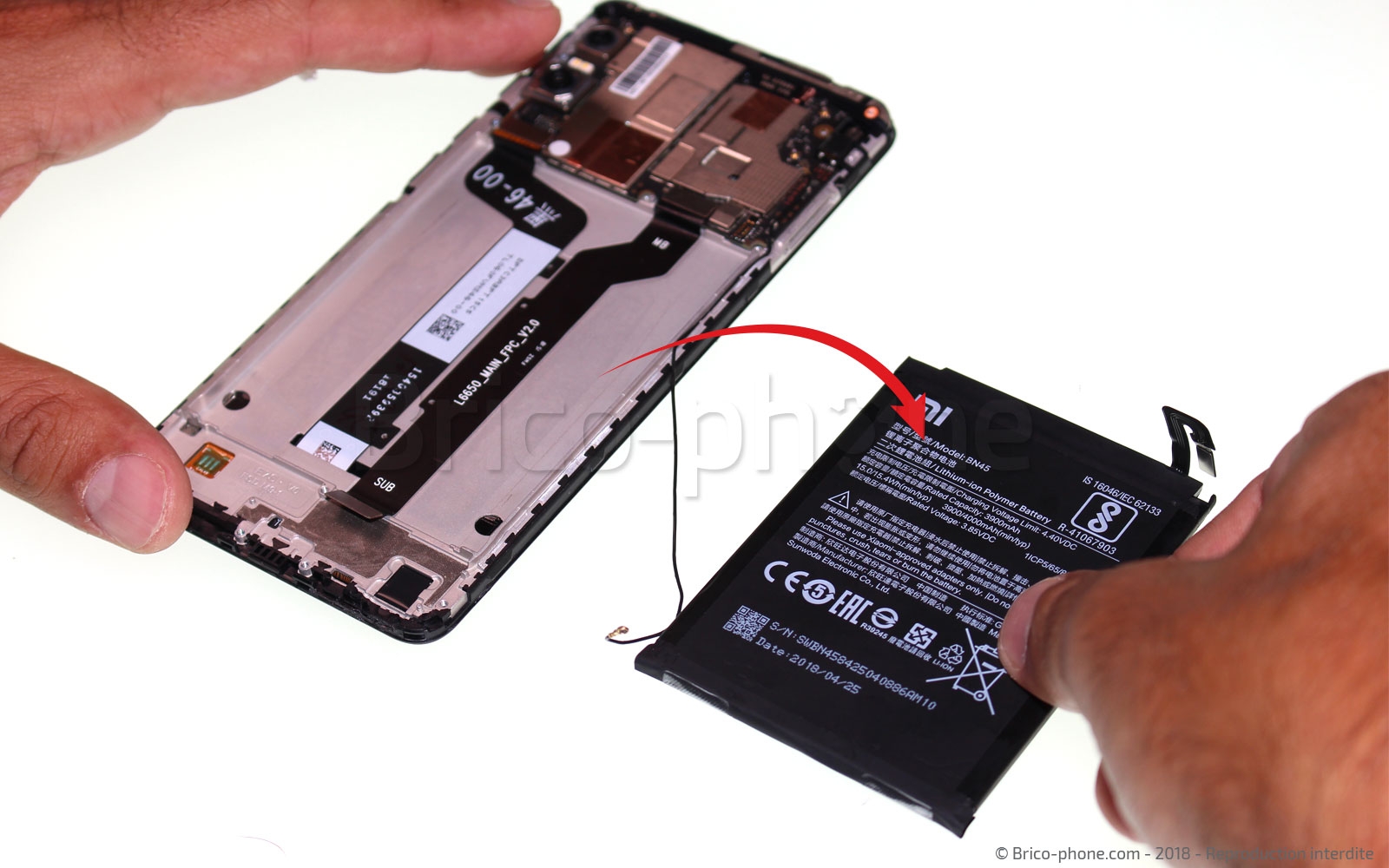 Démontage complet sur Redmi Note 5 photo 2